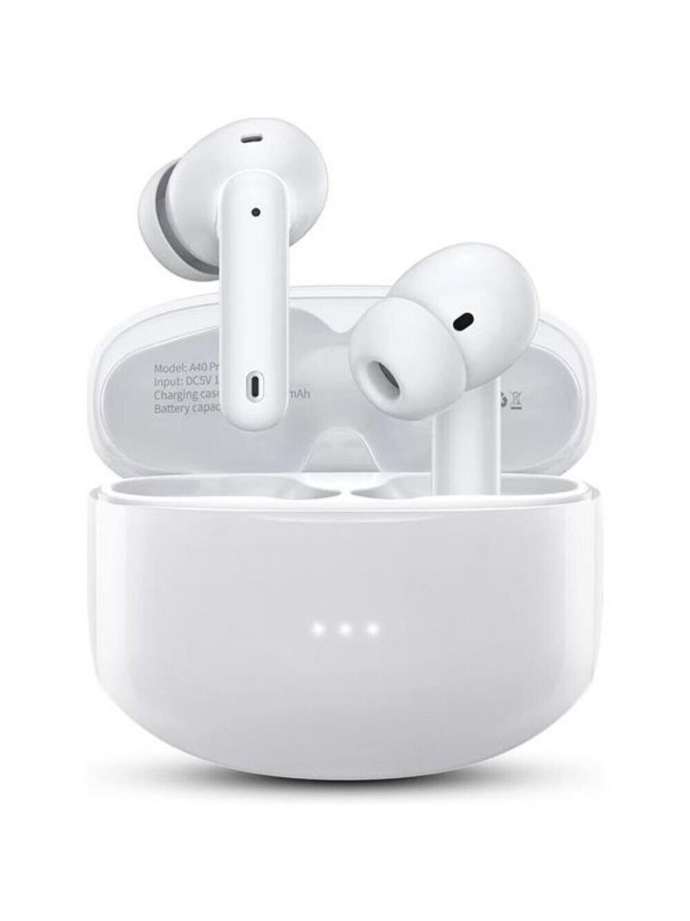Wireless Bluetooth Earbuds Noise Canceling IPX7 Waterproof 50H Playtime Mic
